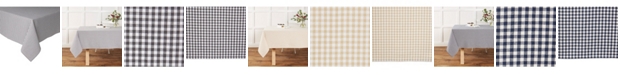 Town & Country Living Gingham Woven Tablecloth Single Pack 52"x70"